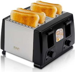 Costos Toaster 4 Slots 1300W Black
