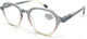 Optosquad Damenteilese Lesebrillen +2.00 in Grau Farbe OPT-1226-3