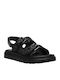 Γυναικεία Σανδάλια Flatforms Μαύρα