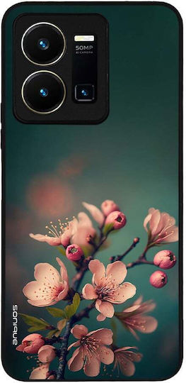 Sonique Case Sunset In Eden Series Vivo Y35 4g Vivo Y22 Vivo Y22s Almond Blossom