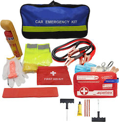 Kit de Urgență Auto 11 Piese Trusă Medicală Auto Din 13164:2022 Kit de Urgență Auto 11 Piese Trusă Medicală Auto Din 13164:2022