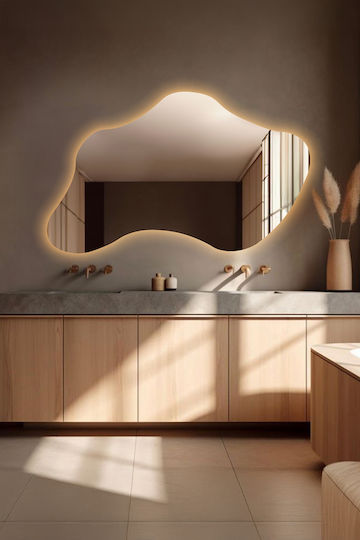 SteweHome STE-021142-V42271-129841 Καθρέπτης Led 70x110cm Κίτρινο SteweHome STE-021142-V42271-129841 Καθρέπτης Led 70x110cm Κίτρινο