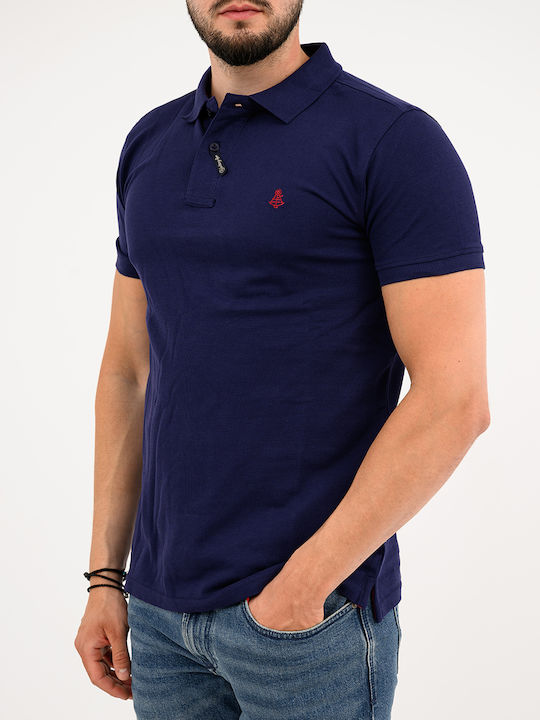 Explorer Polo Μπλούζα Κοντομάνικη Royalblue