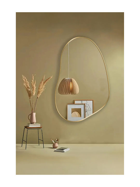 SteweHome Oglindă de Baie din MDF 55x70cm Bronz