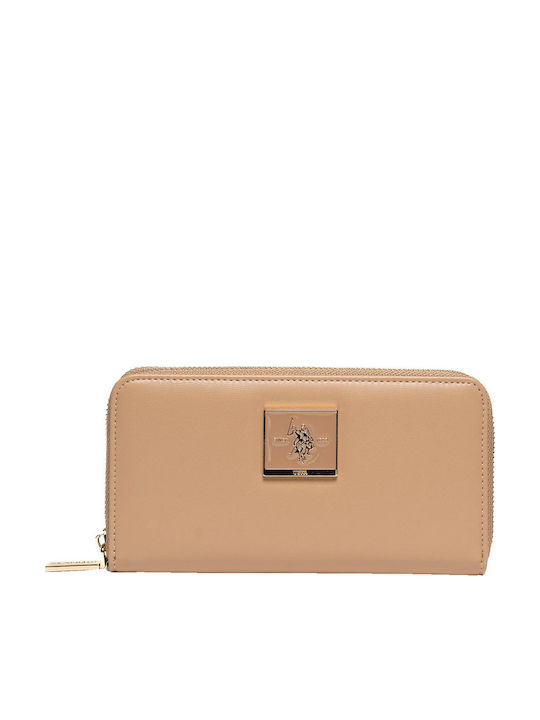 Großes Damenbrieftasche Beige