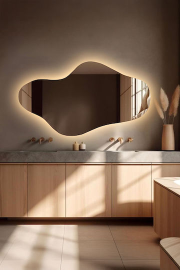 SteweHome STE-009790-V9451-129704 Led Bathroom Mirror 50x90cm White SteweHome STE-009790-V9451-129704 Led Bathroom Mirror 50x90cm White