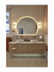 SteweHome Bathroom Mirror Led 65x70cm Yellow