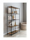 Beige Bookcase 50x24x150cm