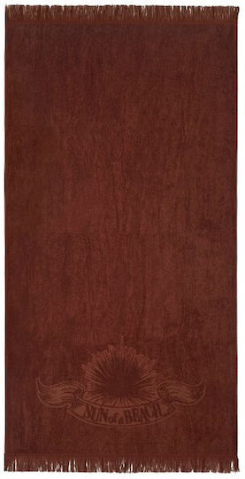 Sun of a Beach Brown Beach Towel 100x180cm