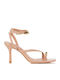 Fabric Pink Sandals