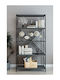 Gray Bookcase 50x24x150cm