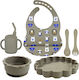 Queen Mother Feeding Set Wild Animals from Sili...