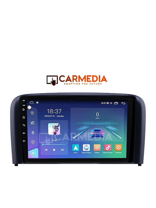 Carmedia Car Audio System for Volvo S80 1998-2006 Bluetooth USB WiFi GPS Apple CarPlay Android Auto with 9" Touch Screen