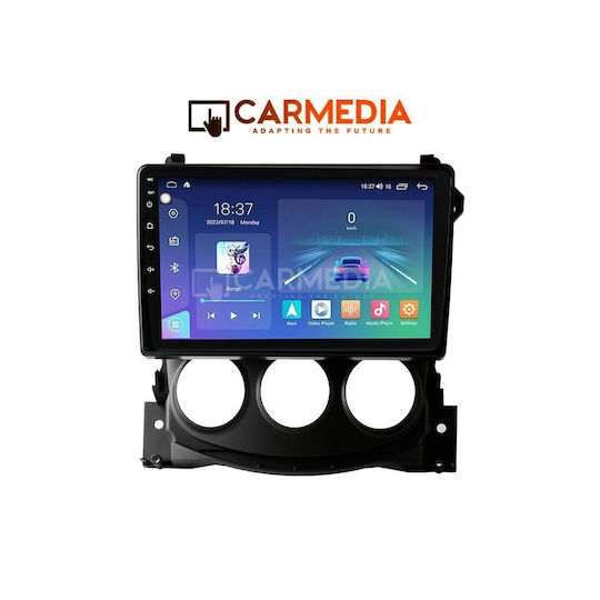 Carmedia Car Audio System for Nissan 370Z 2009-2012 Bluetooth USB WiFi GPS Apple CarPlay Android Auto with 9" Touch Screen