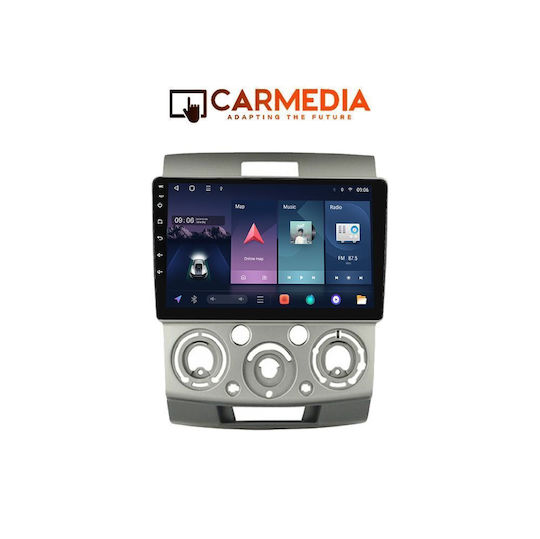 Carmedia Car Audio System for Ford Ranger Mazda BT-50 2006-2011 Bluetooth USB WiFi GPS Apple CarPlay Android Auto with 9" Touch Screen