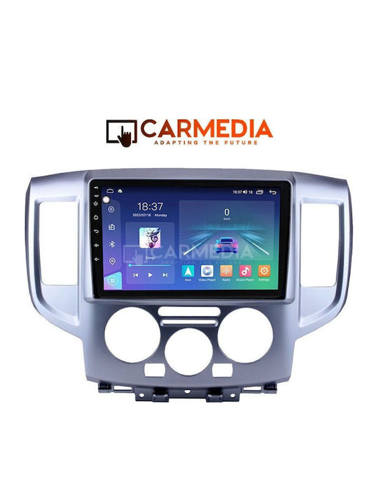 Carmedia Auto-Audiosystem für Nissan NV200 2007 mit Touchscreen 9" Bluetooth USB Wi-Fi GPS Apple CarPlay Android Auto