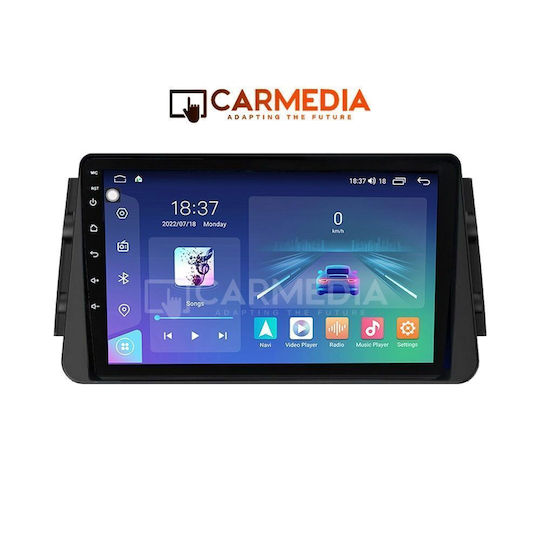 Carmedia Car Audio System for Nissan Micra 2017 Bluetooth USB WiFi GPS Apple CarPlay Android Auto with 9" Touch Screen