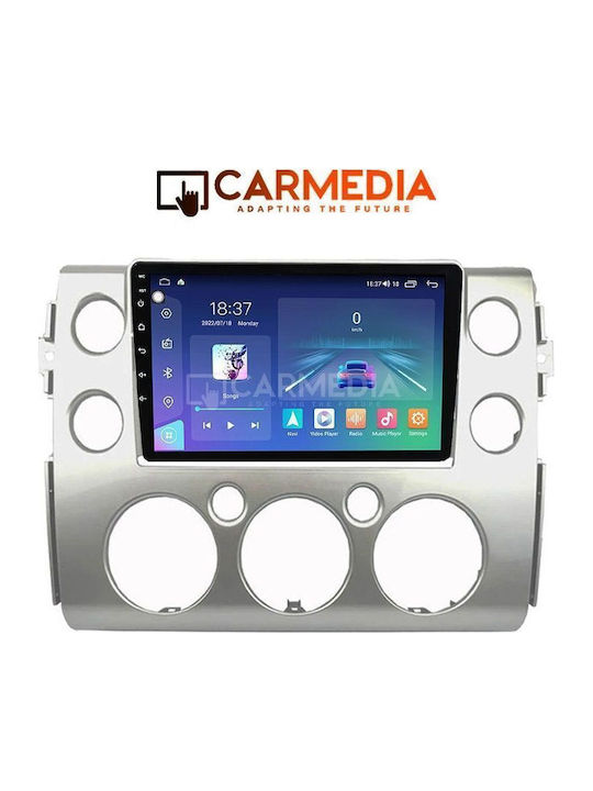 Carmedia Car Audio System for Toyota FJ 2007-2013 Bluetooth USB WiFi GPS Apple CarPlay Android Auto with 9" Touch Screen