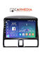Carmedia Auto-Audiosystem für Honda CR-V 1996-2006 mit Klima (Bluetooth/USB/Eingebautes Wi-Fi / GPS / Apple CarPlay / Android Auto) mit 9-Zoll Touchscreen