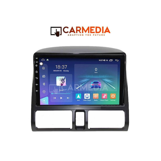 Carmedia Ηχοσύστημα Αυτοκινήτου για Honda CR-V 1996-2006 με Clima (Bluetooth/USB/WiFi/GPS/Apple-Carplay/Android-Auto) με Οθόνη Αφής 9"