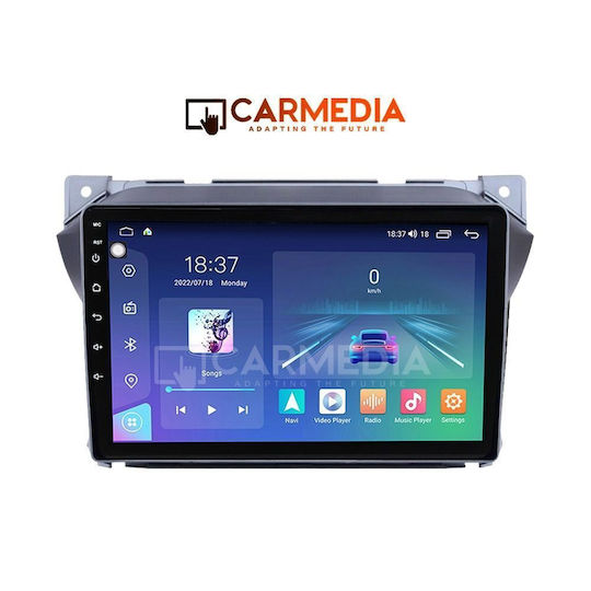 Carmedia Ηχοσύστημα Αυτοκινήτου για Suzuki Alto Nissan Pixo 2009 (Bluetooth/USB/WiFi/GPS/Apple-Carplay/Android-Auto) με Οθόνη Αφής 9"