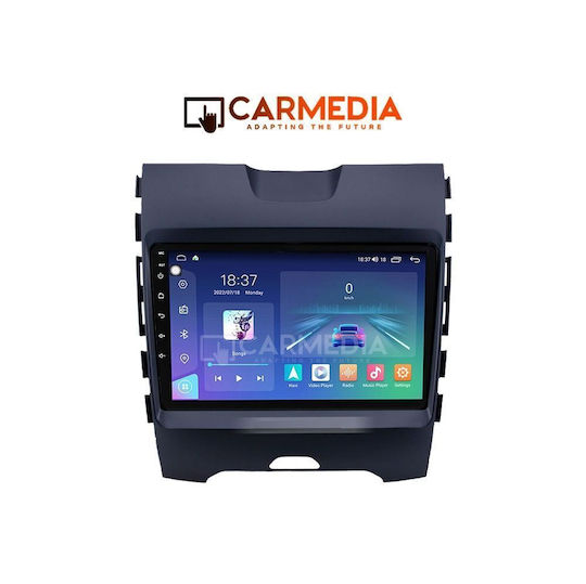 Carmedia Ηχοσύστημα Αυτοκινήτου για Ford Edge 2015 (Bluetooth/USB/WiFi/GPS/Apple-Carplay/Android-Auto) με Οθόνη Αφής 9"