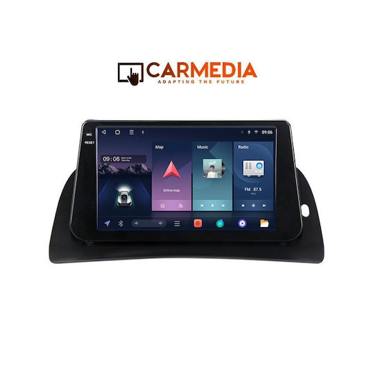 Carmedia Car Audio System for Renault Kangoo 2010 (Bluetooth/USB/WiFi/GPS/Apple CarPlay/Android Auto) with 9" Touch Screen