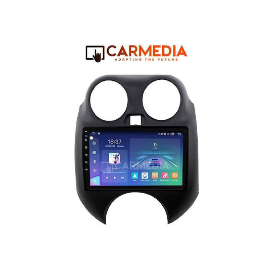 Carmedia Car Audio System for Nissan Micra 2010-2016 Bluetooth USB WiFi GPS Apple CarPlay Android Auto with 9" Touch Screen