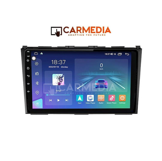 Carmedia Ηχοσύστημα Αυτοκινήτου για Honda CR-V 2006-2012 (Bluetooth/USB/WiFi/GPS/Apple-Carplay/Android-Auto) με Οθόνη Αφής 9"