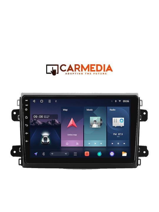 Carmedia Car Audio System for Fiat Ducato 2021 Bluetooth USB WiFi GPS Apple CarPlay Android Auto with 9" Touch Screen