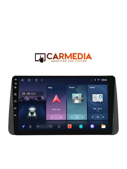 Carmedia Car Audio System for Fiat Tipo 2015-2018 Bluetooth USB WiFi GPS Apple CarPlay Android Auto with 9" Touch Screen