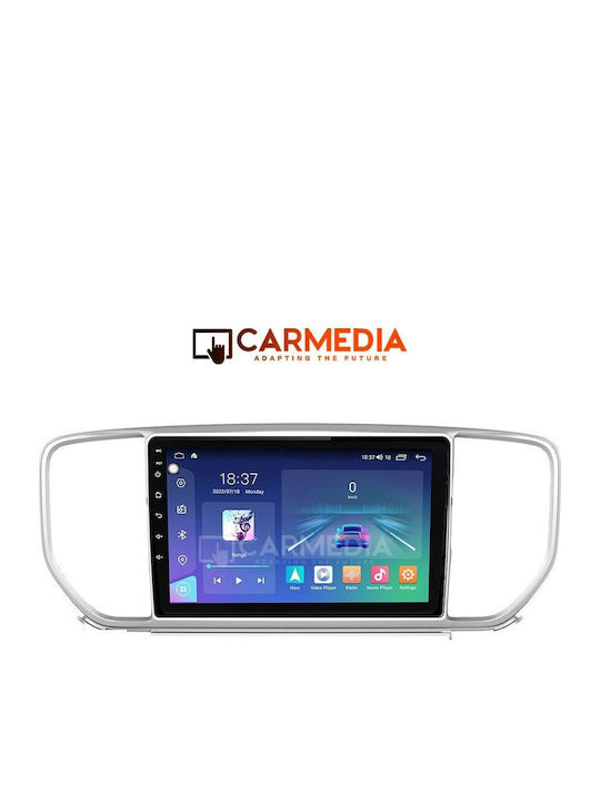 Carmedia Car Audio System for Kia Sportage 2018 Bluetooth USB WiFi GPS Apple CarPlay Android Auto with 9" Touch Screen