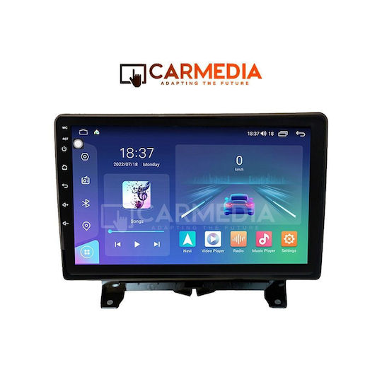 Carmedia Ηχοσύστημα Αυτοκινήτου για Land Rover Discovery 2004-2009 (Bluetooth/USB/WiFi/GPS/Apple-Carplay/Android-Auto) με Οθόνη Αφής 9"