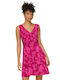 Life Summer Mini Dress Fuchsia