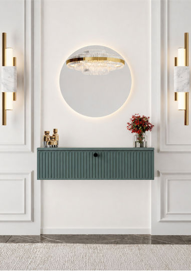Wooden Khaki Console L50xW26xH26cm Wooden Khaki Console L50xW26xH26cm