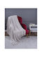 SteweHome SteweHome Sesselüberwurf Strickware 180x215cm Ecru
