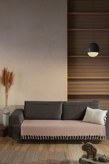 SteweHome Ριχτάρι Πολυθρόνας 115x201εκ. Καφέ