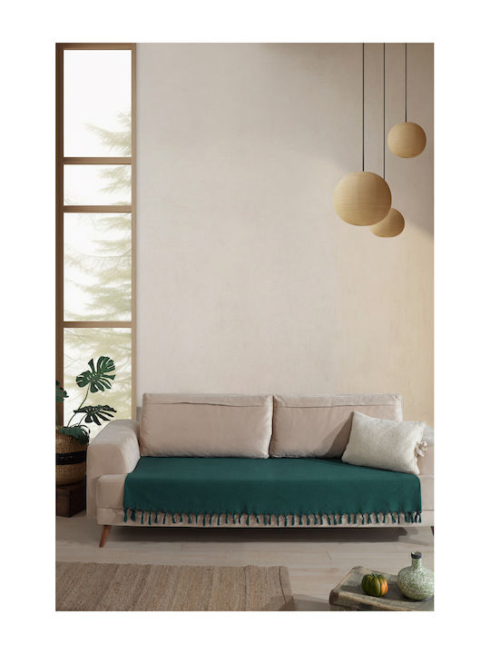 SteweHome Ριχτάρι Πολυθρόνας 115x201εκ. Πράσινο