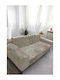 SteweHome Ριχτάρι Διθέσιου Καναπέ Βελουτέ 180x230εκ. Καφέ