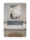 SteweHome Three-Seater Sofa Throw 115x300cm Ecru