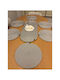 SteweHome Tischsets Korbweide Grau 80x30cm 6 Stück