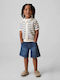 Kinder Shorts & Bermudas Denim Dunkle Waschung
