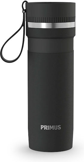 Primus Handled Tumbler Thermos Stainless Steel 500ml Gray with Straw and Handle