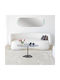 SteweHome SteweHome Wandspiegel Ganzkörper Oval mit Silber Glas Rahmen 150x150cm