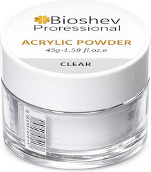 Bioshev Professional Acrylnägel Pulver Klar 45g