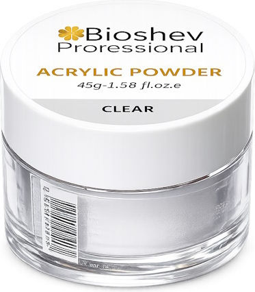 Bioshev Professional Acrylic Powder Acrylic Powder Clear 45g