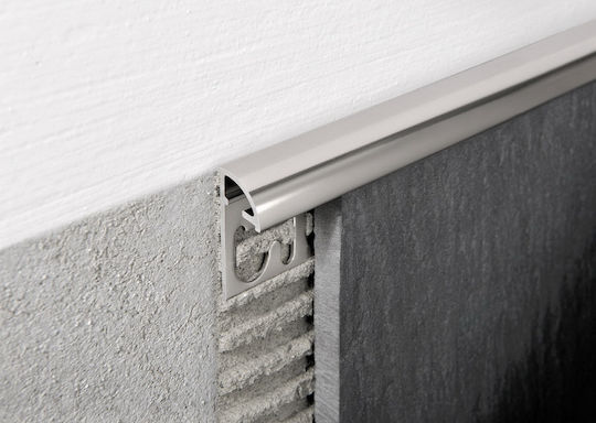Terminație Plăcii Eco Aluminiu Lucios 12mm 2,5 M