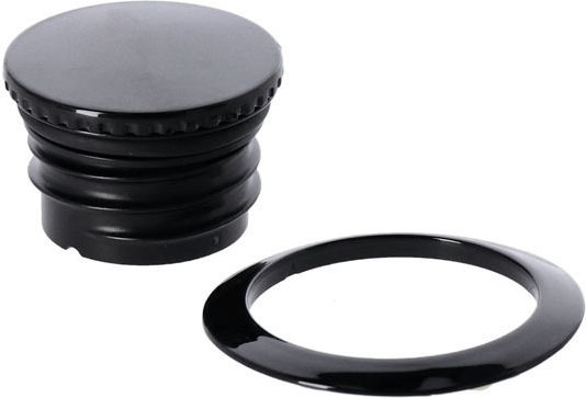 Set Motorcycle Fuel Cap Harley Davidson 98 22 XL Sportster 12.5L Tank Black Pop-up Gas Cap Set