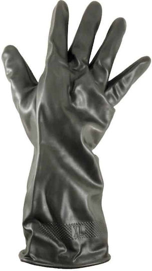 Protective Work Arm Sleeves Black Latex 07-H01-0080