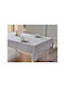 SteweHome Tischdecke Mit Spitze Grau 140x240cm